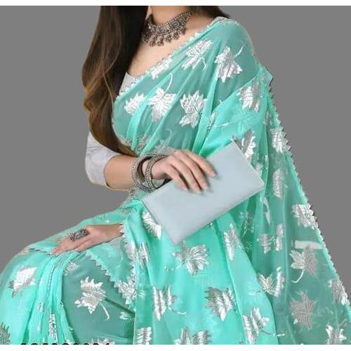 Soft Silk saree Blue