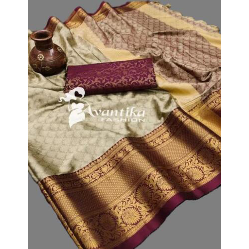 Kanjivaram Cotton Silk Sarees