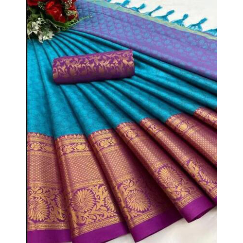 Kanjivaram Cotton Silk Sarees