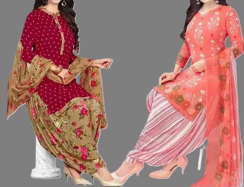 Un Stitched SALWAR SUIT Pack of 2