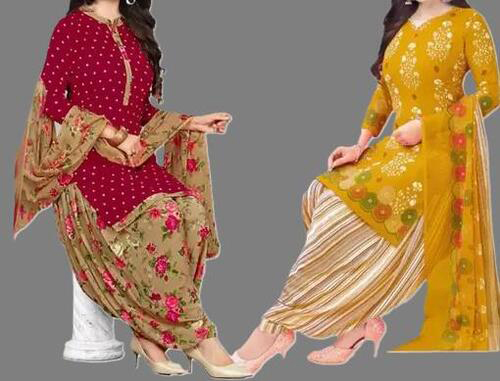 Un Stitched SALWAR SUIT Pack of 2