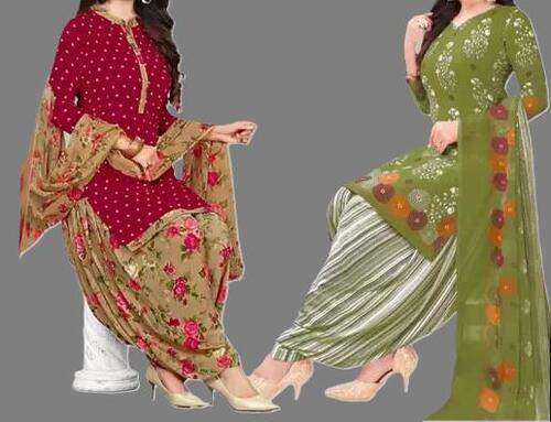 Un Stitched SALWAR SUIT Pack of 2