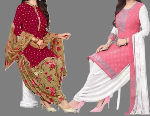 Un Stitched SALWAR SUIT Pack of 2