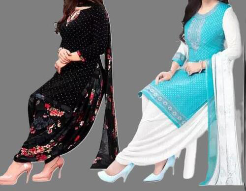 Un Stitched SALWAR SUIT Pack of 2