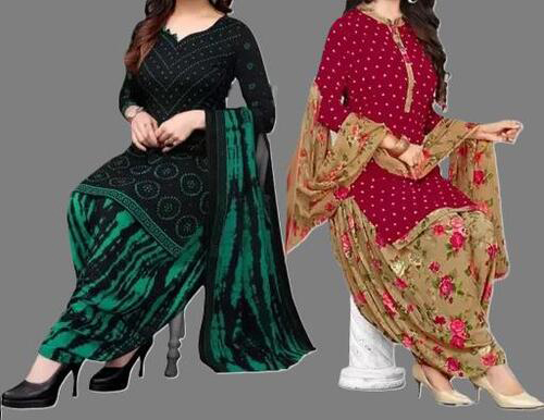 Un Stitched SALWAR SUIT Pack of 2