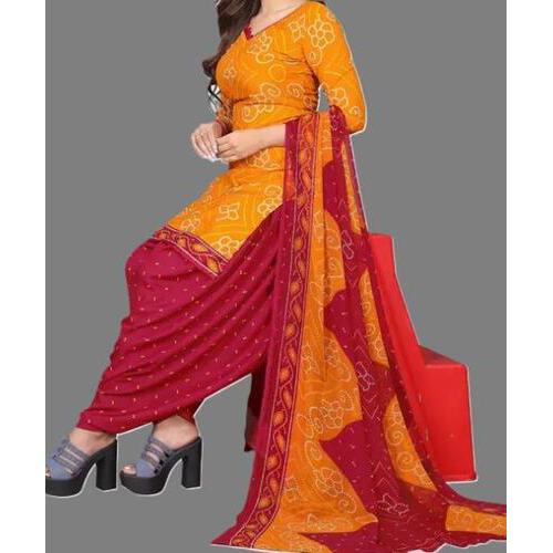 Unstitched fabric casual dress material salwar kameez