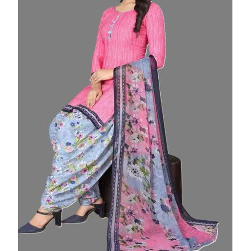 Unstitched fabric casual dress material salwar kameez