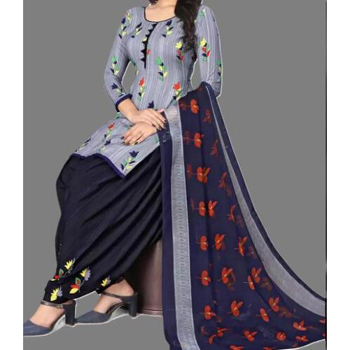 Unstitched fabric casual dress material salwar kameez