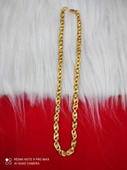 Gold plating heavy chain