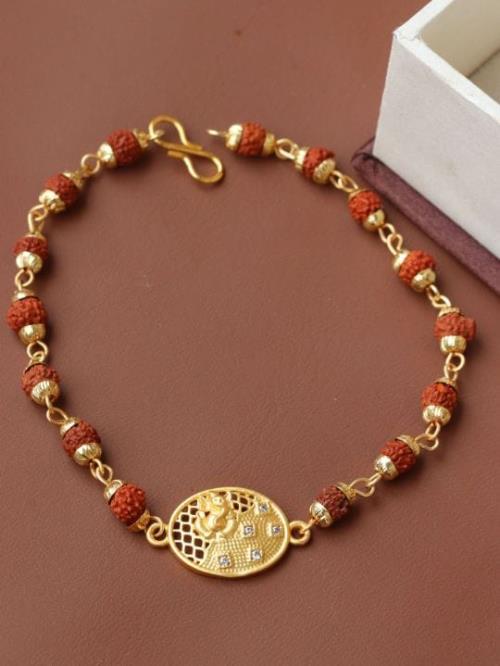 Men's Rudraksh Bracelet.