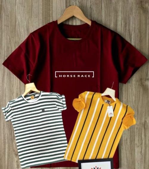 HORSE RACE Men's Fancy T-Shirt – Designer Edition | Premium Cotton Fabric | Half Sleeves | Stylish &