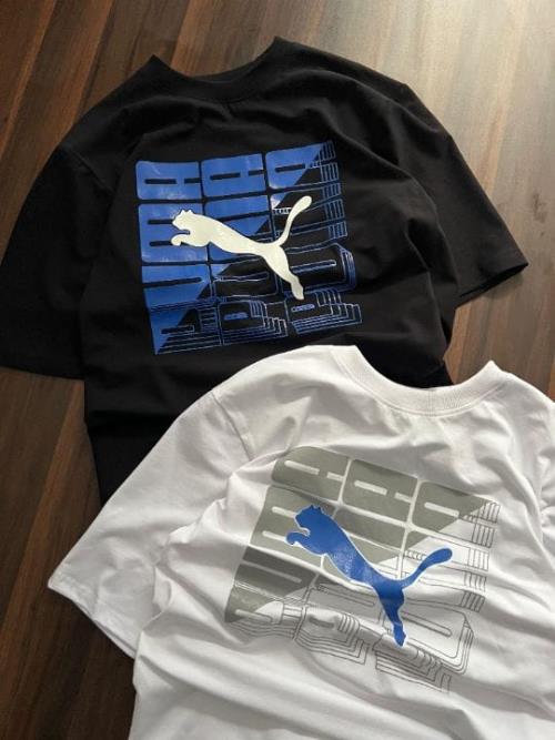 Puma 2025 Inspired Branded T-Shirt – Store Article | Surplus Edition | Heavy Cotton Lycra Fabric | P