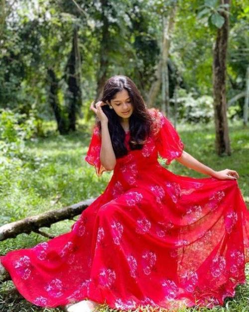 Red Floral.