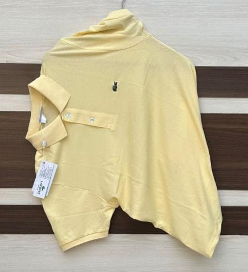 InspiredLacoste Premium Men’s Polo T-Shirts - Original Interlock Fabric, Matty Cotton Lycra, Full St