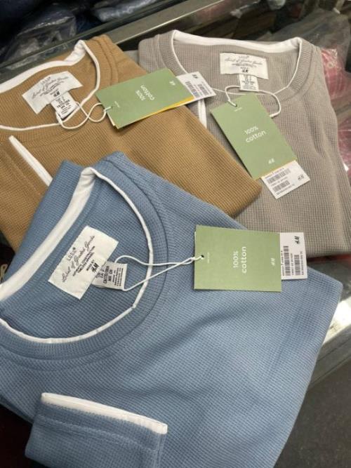  Inspired  H&M PREMIUM MENS FULL SLEEVE BAGHI ROUND NECK TSHIRT