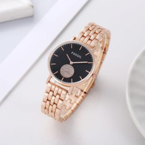 Elegant Women's Luxury Watch -FOSSIL-Inspired Design, Timeless Fashion Wristwatch.