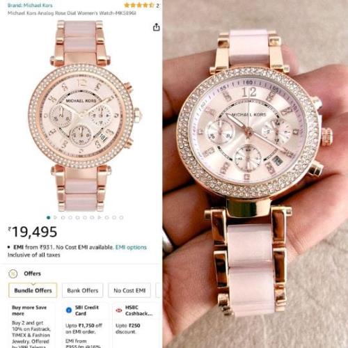 Michael Kors MK Inspired Women's Watch – Slim & Elegant | 7A Quality | 12-Hour Dial | Working Chrono