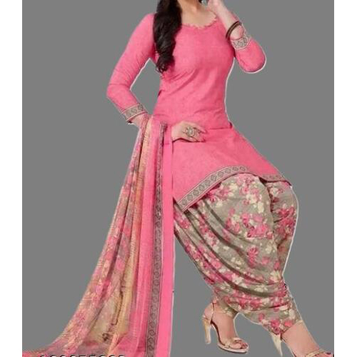 Un Stitched Patiyala Suit