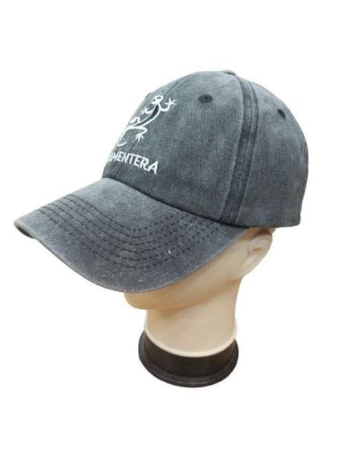 Denim Stylish Cotton Embroidered Adjustable Lock Baseball Cap .