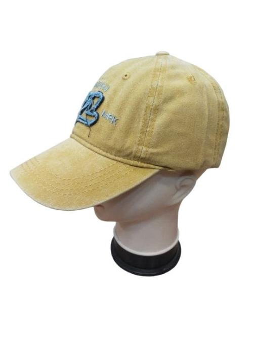 Denim Stylish Cotton Embroidered Adjustable Lock Baseball Cap .