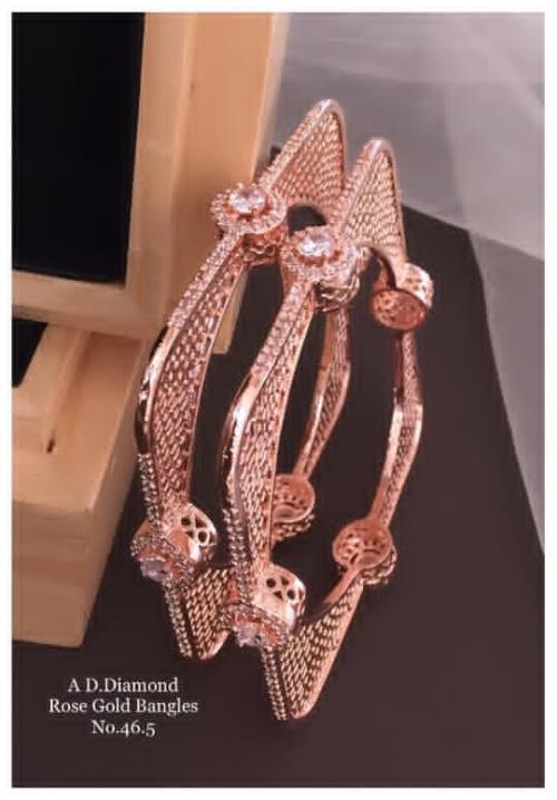 American Diamond Bangels Set.