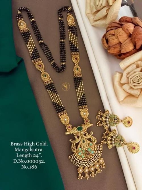 Brass High Gold Mangalsutra .