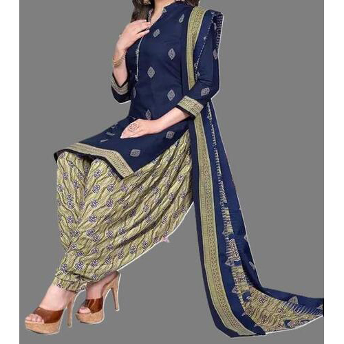 Unstitched Salwar Suit Material