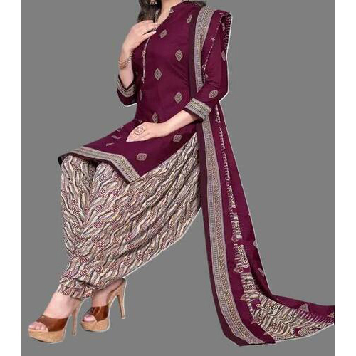 Unstitched Salwar Suit Material