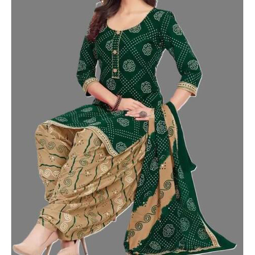 Unstitched Salwar Suit Material