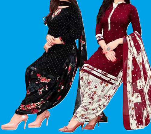 Combo SALWAR SUIT  2 UN-STICHED SALWAR SUIT