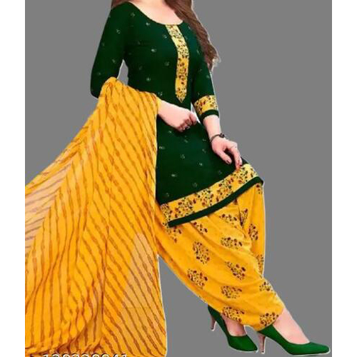 Unstitched Salwar Suit Material