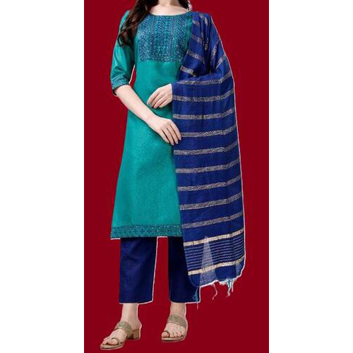 PURE COTTON TOP , PANT AND DUPATTA SET