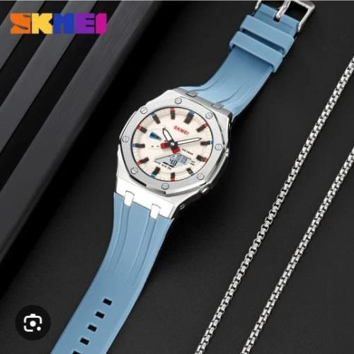 Original SKMEI 10AA Quality Dual Time Watch