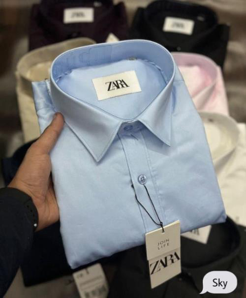 ZARA High-Quality Pure Cotton Shirt