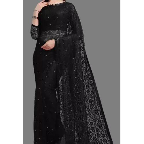 Net Sari Black