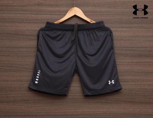 BRANDED BLACK SHORTS