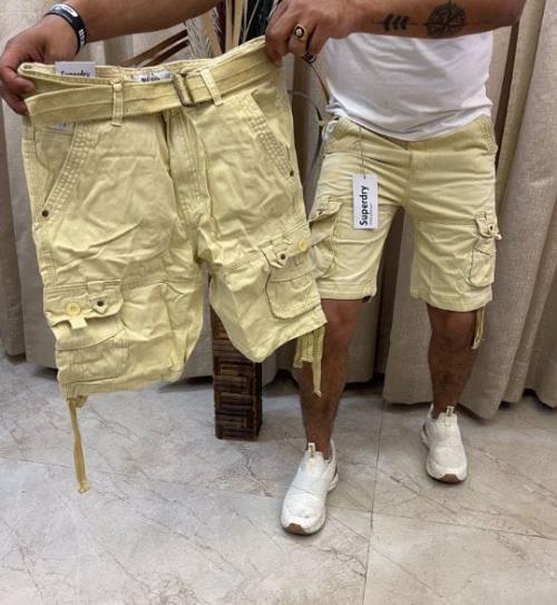 100% PURE COTTON PREMIUM CARGO SHORTS