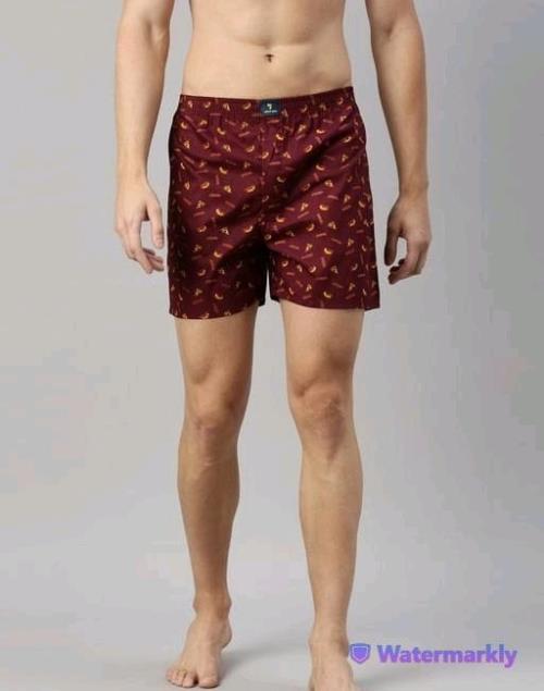 Pre John Men's Printed Boxers Set ( Pack Of 2 )