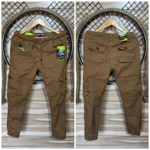 Premium Heavy Cotton Cargo Joggers for Men