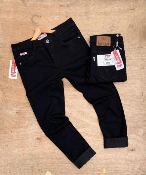 LEVI'S Black & White Denim