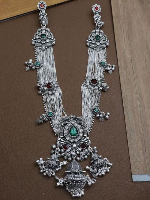 HEAVY SILVER KAMAR BELT .