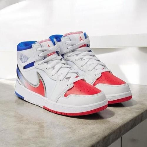 Air Jordan 1 Mid RM EasyOn – Inspired by Nike | White Racer | Premium Quality | With OG Box & Extra 