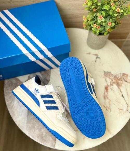 Adidas inspired Forum 84 Low - University Blue Edition, Original Box Pack, Superior Quality.