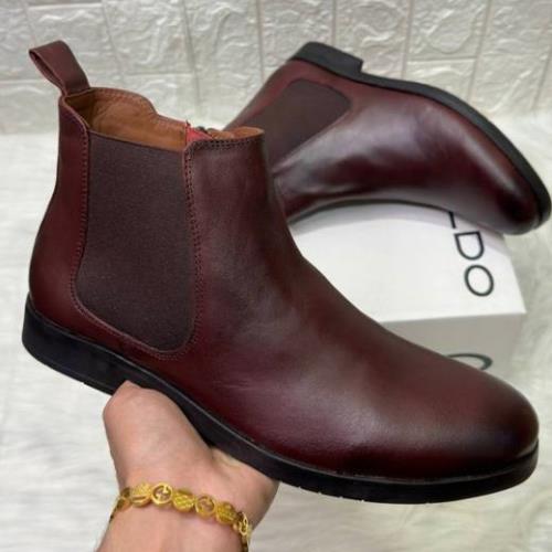  ORIGINAL ALDO CHELSA WITH INDIAN GENUINE LEATHER .