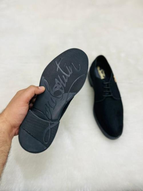 LOUBOUTIN FORMAL BLACK SHOES.