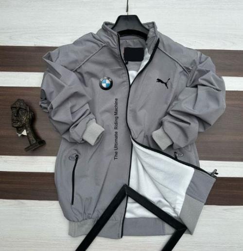 Inspired by PUMA Windcheater Windbreaker Jacket | Imported Fabric | Fully Branded with TPU | Inner F