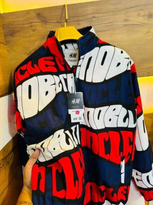 Inspired by H&M 2024 Premium Windcheater Jacket - Surplus Edition, Fully Branded, Heavy-Duty TPU Fab