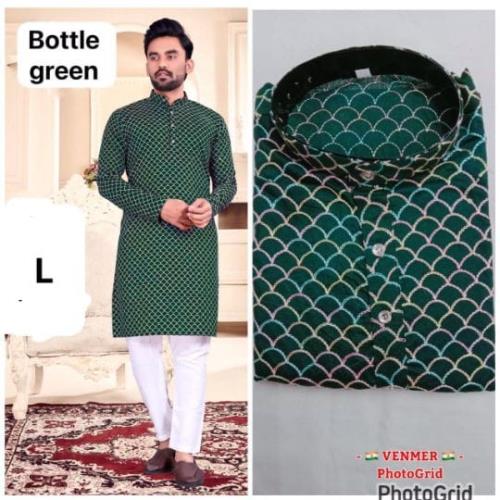 VENMER Long Kurta Pyjama Collection – New Launch | Cotton Silk Fabric with Multicolor Thread Work | 