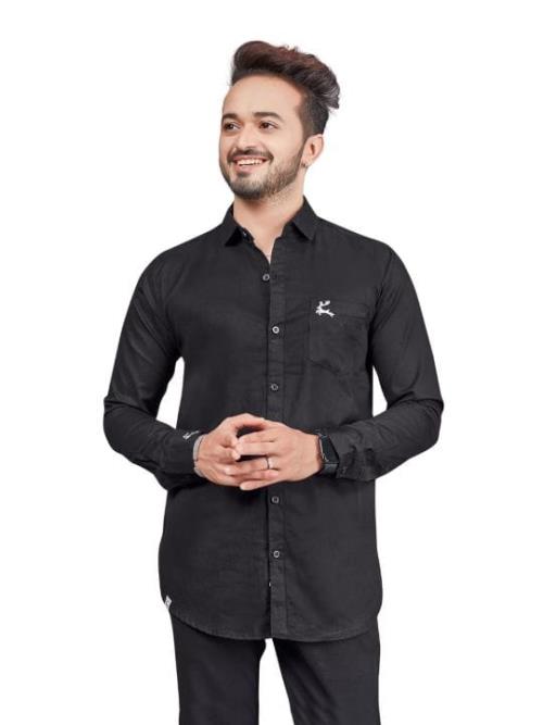 Inspired by Magneto Premium Cotton Plain Shirt.