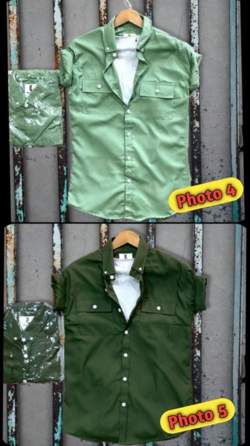 Double Pocket CARGO PATTERN Shirt.
